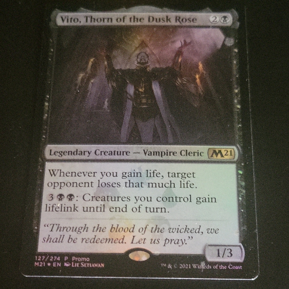 Vito, Thorn of the Dusk Rose Magic Card